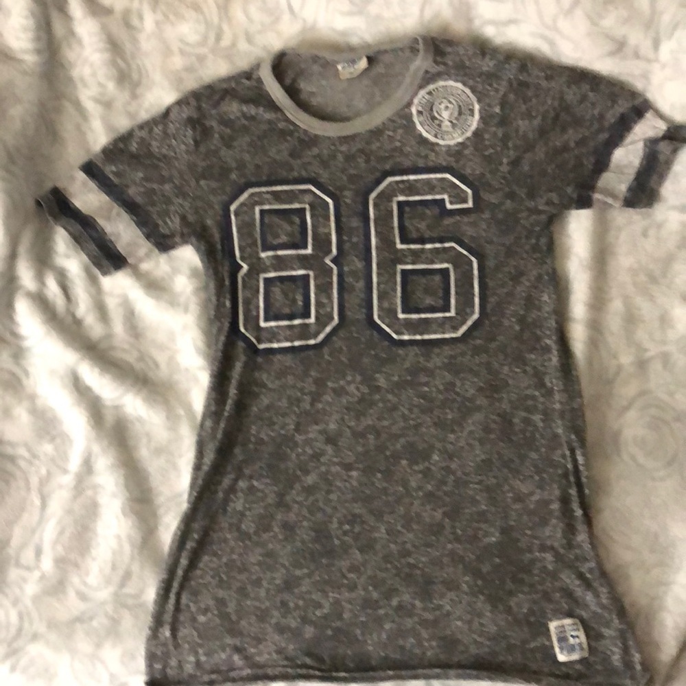 Pink Burnout tee shirt